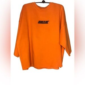 Officially Licensed Billie Eilish Merch Oversized Sweatshirt Top